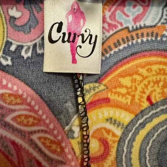 Vibrant Paisley Maxi Dress - Picture 2 of 3